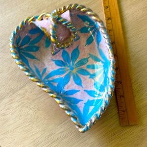 Italian trinket Dish. Beautiful colors.